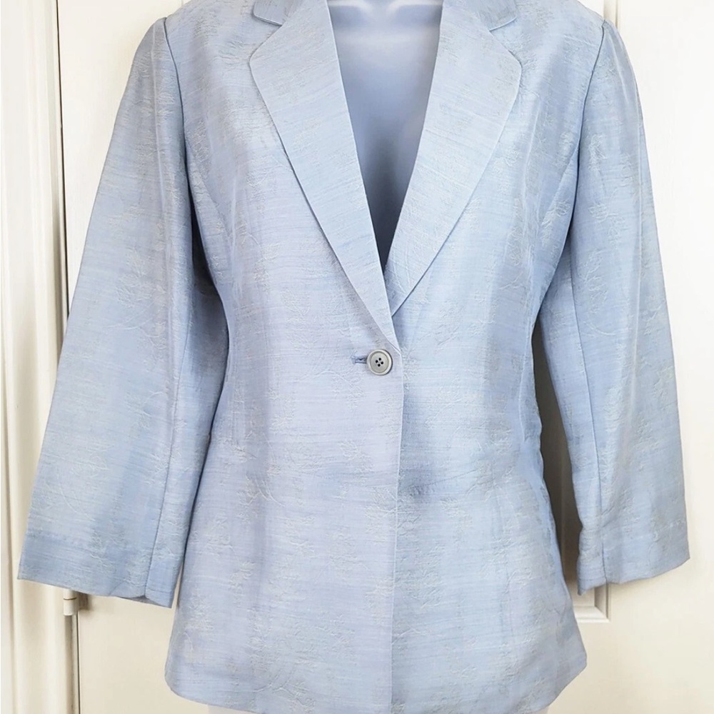 Emanuel Ungaro Sky Blue Women's Blazer